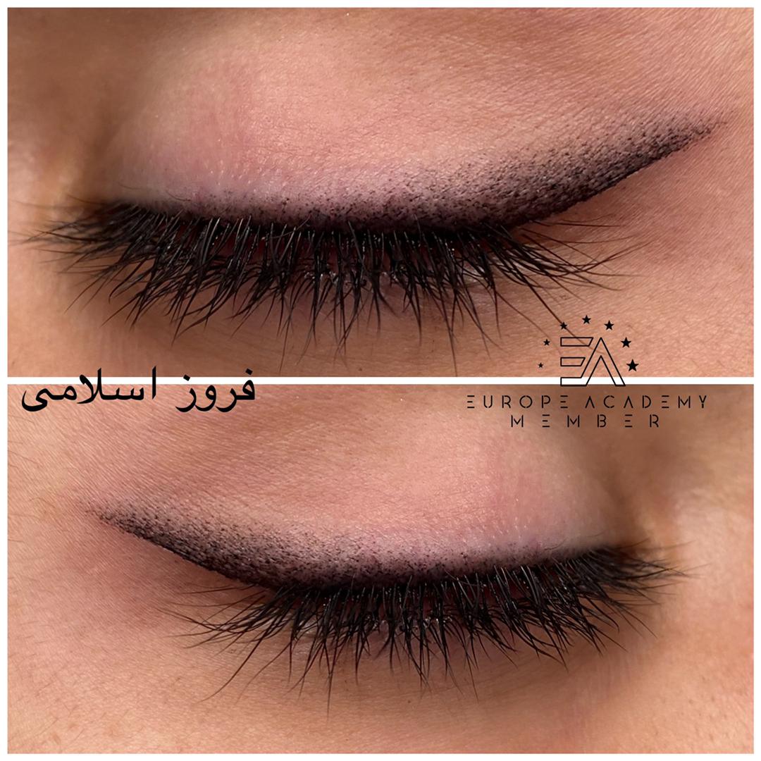 خط چشم دائم اصفهان شیدینگ چشم اصفهان بن مژه اصفهان